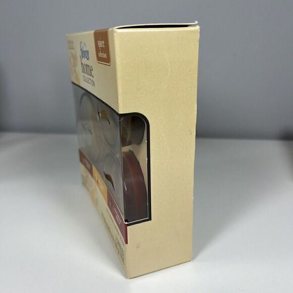 Febreze Home Collection Set of 3 Soy Blend Candles Trio Gingersnap Cinnamon Pear - Picture 4 of 4